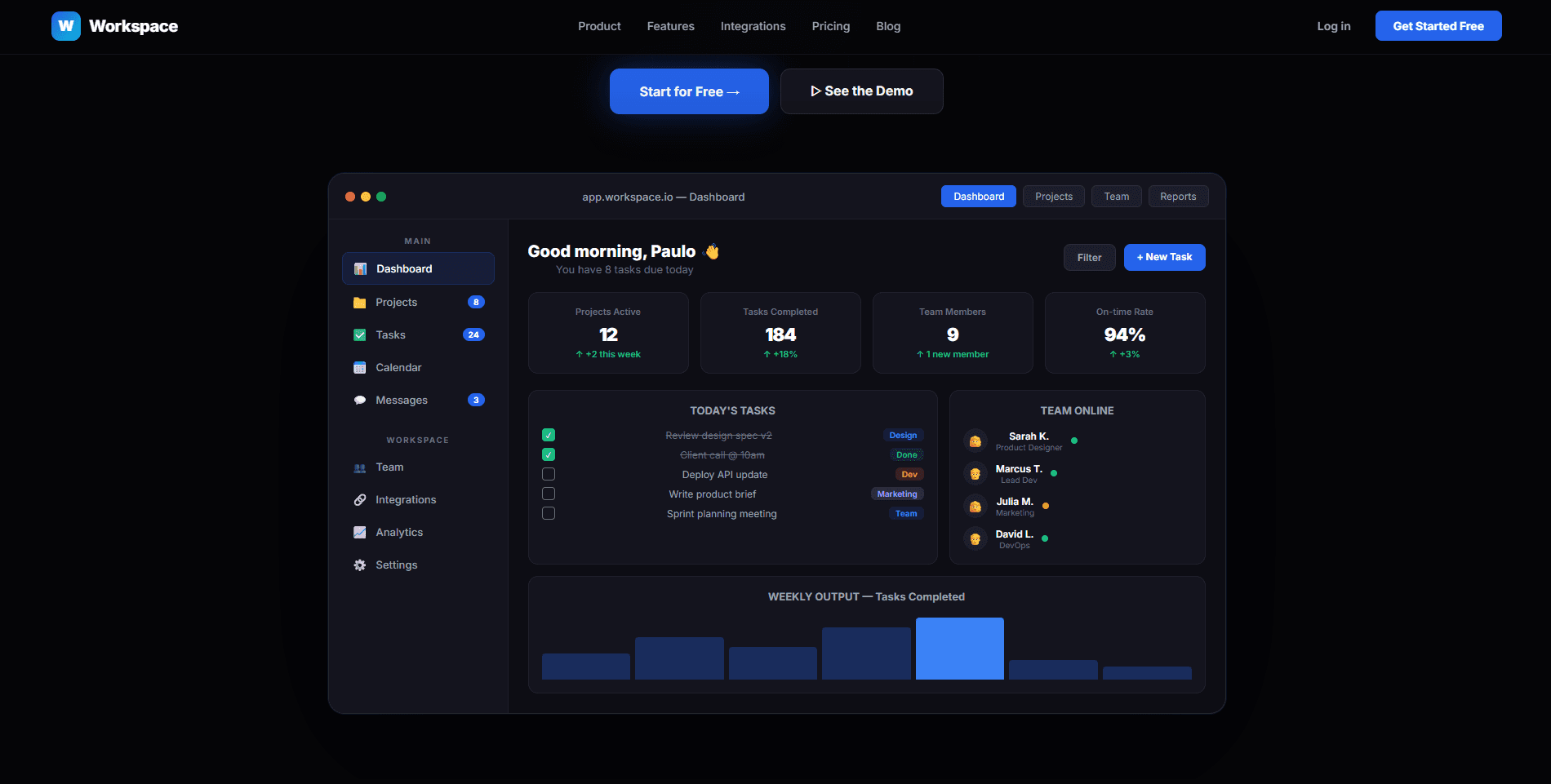 Innexar Workspace screenshot 1